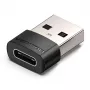 Adattatore USB Vention CDWB0 USB 2.0 maschio su USB-C femmina nero PVC