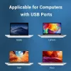 Hub USB 2.0 Vention 3 porte con adattatore Ethernet 100M, host USB 2.0, 4 porte, nero