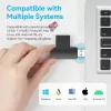Vention CLGB0 lettore di schede 2 in 1, USB 3.0 A, SD + TF, doppia lettera di unità, nero