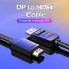 Cavo Vention DP a HDMI 1,5 m nero DisplayPort HDMI 1,5 m