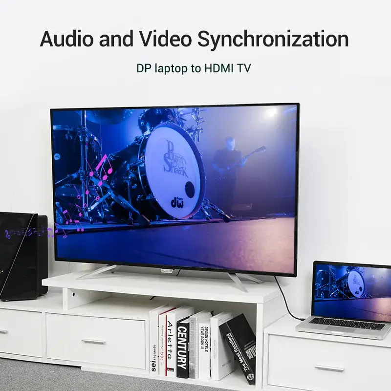 Cavo Vention DP a HDMI 1,5 m nero DisplayPort HDMI 1,5 m