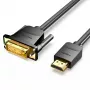 Cavo Vention HDMI a DVI 1,5 m nero HDMI Type-A DVI-D
