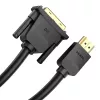 Vention cavo HDMI a DVI 3M nero HDMI Type-A DVI-D 3m