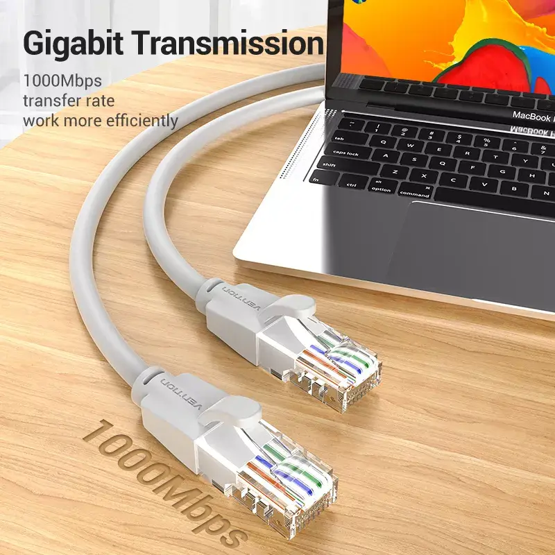 Cavo di rete Vention Cat.6 UTP patch RJ-45 1,5 m grigio