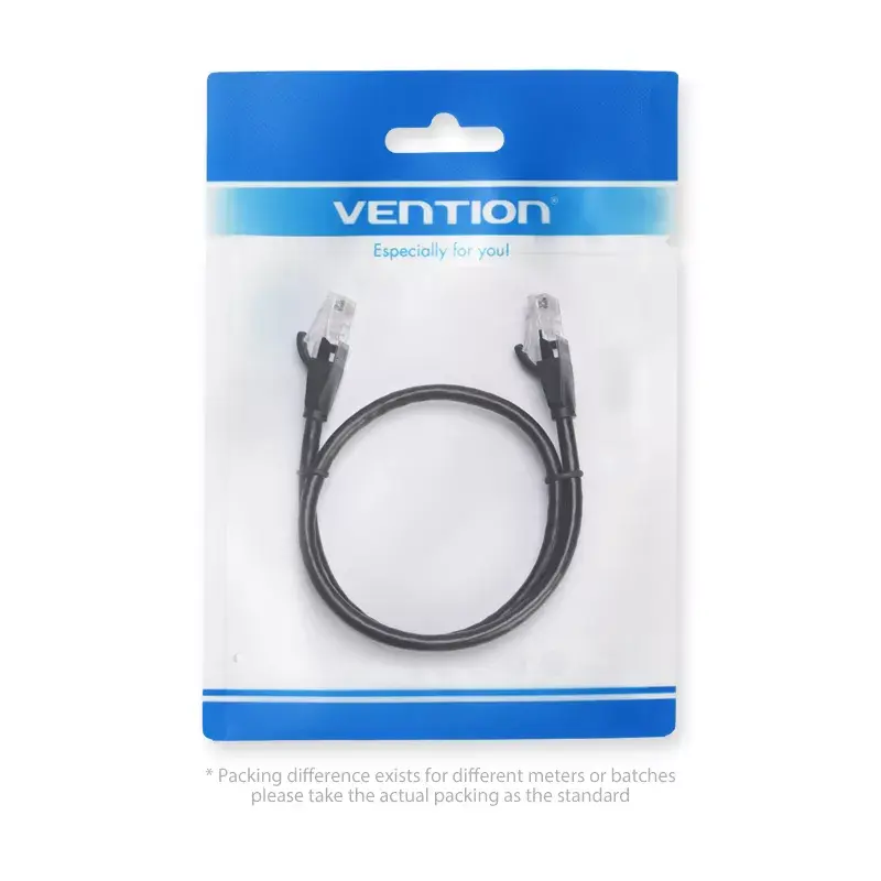 Vention IBEBQ cavo patch Cat.6 UTP, 20 m, nero