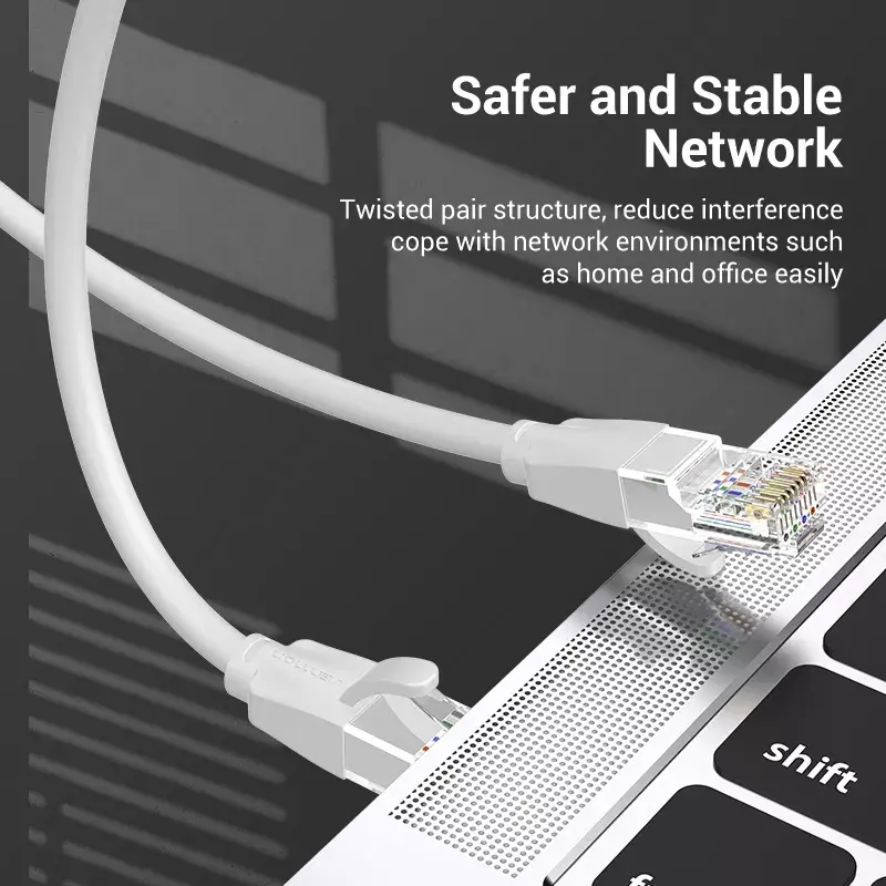 Cavo di rete Vention Cat.6 UTP patch RJ-45 5M grigio