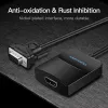 Convertitore VGA a HDMI Vention 0,15 m nero VGA HDMI Micro-USB audio