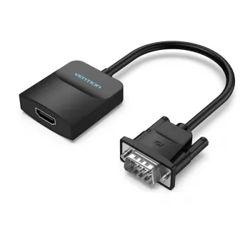 Convertitore VGA a HDMI Vention 0,15 m nero VGA HDMI Micro-USB audio