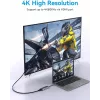 Docking station Vention USB-C a HDMI USB 3.0x3 SD TF PD 100W grigio
