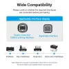 Cavo USB 2.0 connettore maschio A a connettore maschio B 3 m — Vention — nero PVC, 480 Mbit/s, 2 A