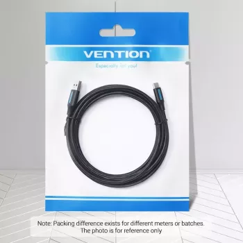 Cavo Vention USB 2.0 connettore maschio A a connettore maschio C 3A 0,5 m nero