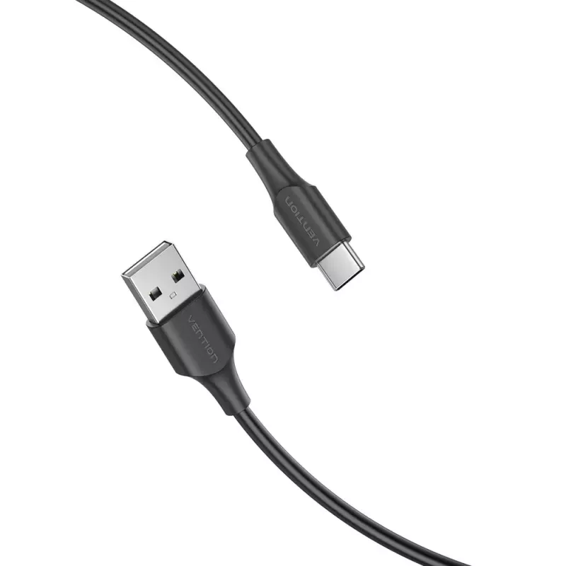 Cavo Vention USB 2.0 A maschio su C maschio 3A 0.5M nero