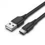 Cavo Vention USB 2.0 A maschio su C maschio 3A 0.5M nero