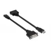 Adattatore passivo CLUB3D HDMI a DVI Single Link 0,40 m HDMI DVI
