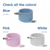 Club 3D CAC-3030 cavo USB-C Magnetic-Coil, 240 W PD3.1, bidirezionale, ricarica rapida, 2 m (6,56 ft), blu