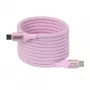 Cavo CLUB3D USB-C Magnetic-Coil 240W rosa 2m USB 2.0