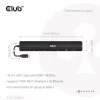 Dock portatile CLUB3D 10-in-1 USB Type-C® 10Gbps a HDMI™ 8K30Hz PD3.1 max. 140 Watt