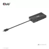 HUB CLUB3D USB Gen2 Type-C a Dual DisplayPort 4k60Hz 7-in-1