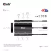 HUB CLUB3D USB Gen2 Type-C a Dual DisplayPort 4k60Hz 7-in-1