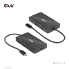 HUB CLUB3D USB Gen2 Type-C a Dual DisplayPort 4k60Hz 7-in-1