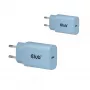 Caricabatterie CLUB3D 2 pezzi USB-C 30 Watt bianco, interno, AC, blu