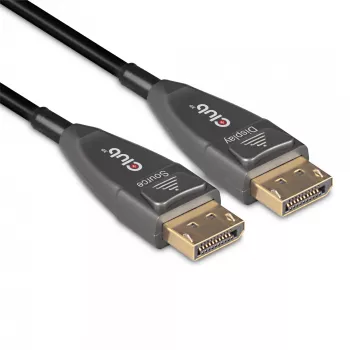 Cavo ottico attivo CLUB3D DisplayPort 1.4 unidirezionale 4K120Hz 8K60Hz M/M 20m/65.62ft