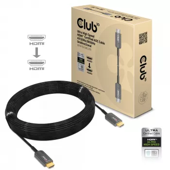 Cavo AOC CLUB3D Ultra High Speed HDMI™ certificato 4K120Hz/8K60Hz unidirezionale M/M 15m