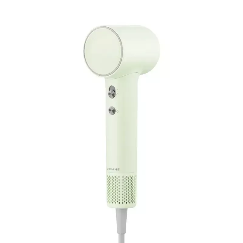 Asciugacapelli Dreame Mini verde chiaro, compatto e leggero