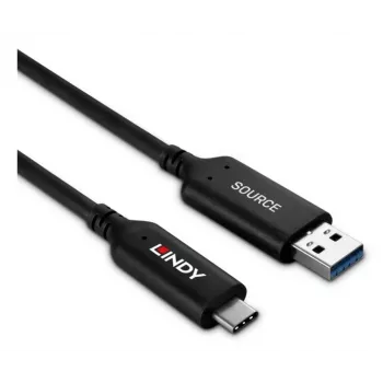 Lindy cavo ibrido in fibra ottica USB 3.2 Gen 1 tipo A a C 25 m