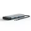Hub USB Type-C TP-Link UH7021C — HDMI, USB 3.2 Gen1, USB 2.0, SD/microSD, 5000 Mbit/s, alluminio nero