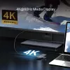 Hub USB Type-C TP-Link UH7021C — HDMI, USB 3.2 Gen1, USB 2.0, SD/microSD, 5000 Mbit/s, alluminio nero