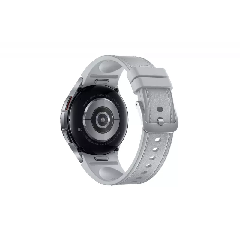 Samsung Galaxy Watch6 Classic 43 mm touchscreen digitale argento