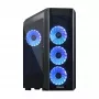 Case PC CHIEFTEC Scorpion 3 GL-03B-OP — Tower ATX/Micro-ATX/Mini-ITX, vetro temperato, 3 ventole frontali da 120 mm