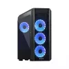 Chieftec Scorpion 3 GL-03B-OP case Midi Tower, ATX/MicroATX/Mini-ITX, nero, RGB, pannelli in vetro