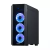 Chieftec Scorpion 3 GL-03B-OP case Midi Tower, ATX/MicroATX/Mini-ITX, nero, RGB, pannelli in vetro