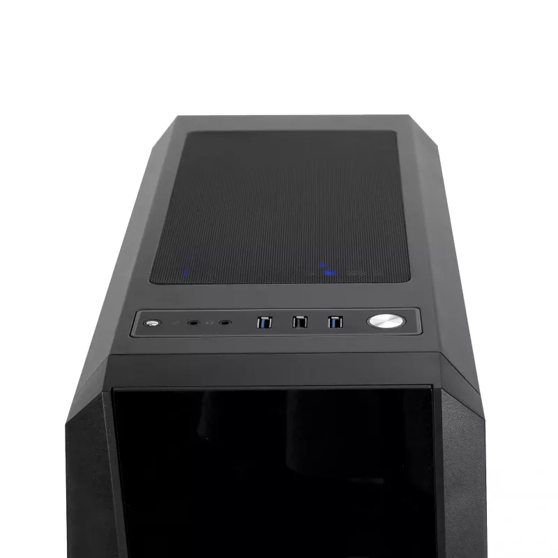 Chieftec Scorpion 3 GL-03B-OP case Midi Tower, ATX/MicroATX/Mini-ITX, nero, RGB, pannelli in vetro