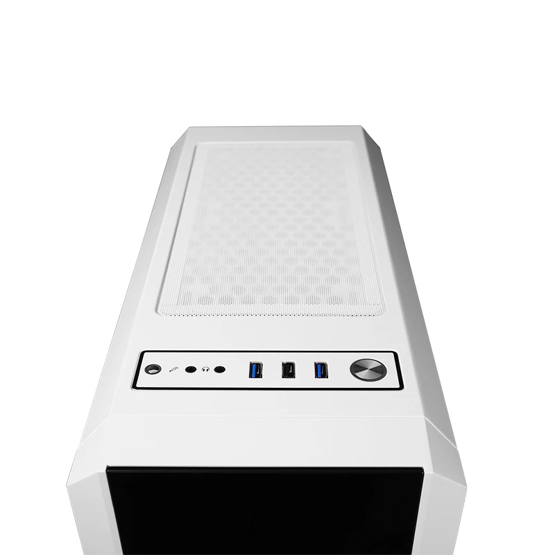Chieftec GL-03W-OP case per computer Midi Tower bianco