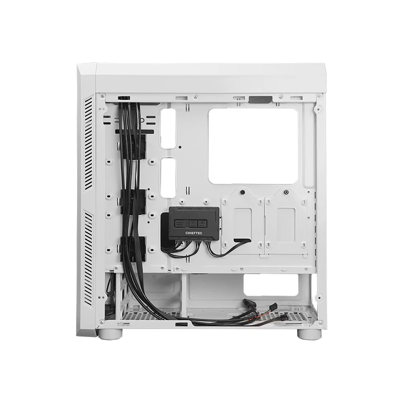 Chieftec GL-03W-OP case per computer Midi Tower bianco