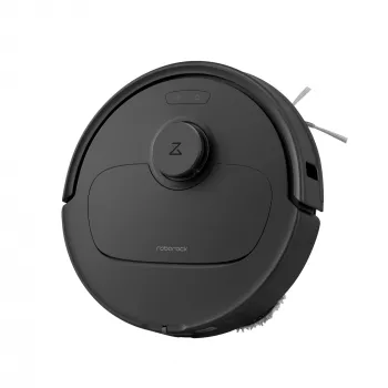 Robot aspirapolvere Roborock Q Revo L — robot rotondo con sacchetto per la polvere, capacità polvere 0,33 l, base 2,7 l, autonomia 180 min, 5200 mAh, nero