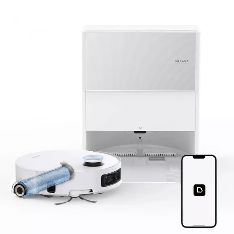 Robot aspirapolvere Dreame Aqua10 Ultra Roller Complete bianco