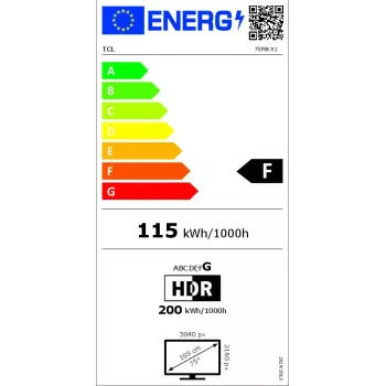 TV TCL P8K 75