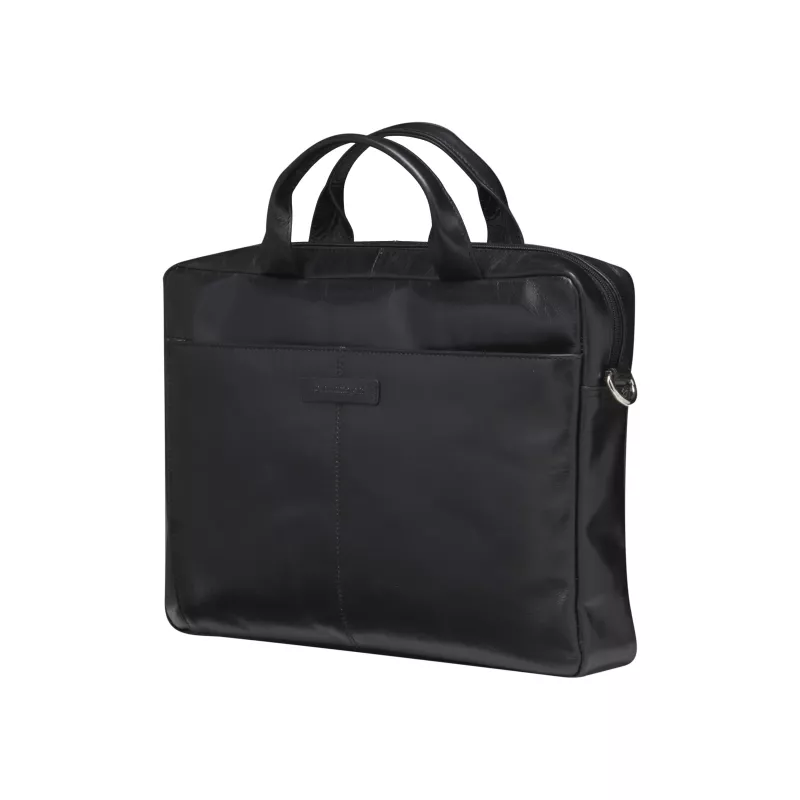 dbramante1928 Amalienborg BG15GTBL1489 borsa a tracolla per laptop, 15 pollici (38,1 cm), 2ª generazione, pelle, nera