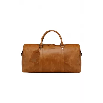 dbramante1928 Kastrup 2 Weekender Bag - marrone, unisex, borsa a mano, cerniera, tasca frontale, India, marrone