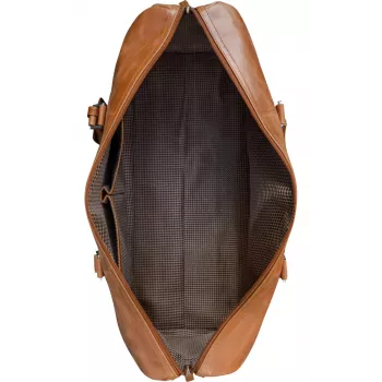 dbramante1928 Kastrup 2 Weekender Bag - marrone, unisex, borsa a mano, cerniera, tasca frontale, India, marrone