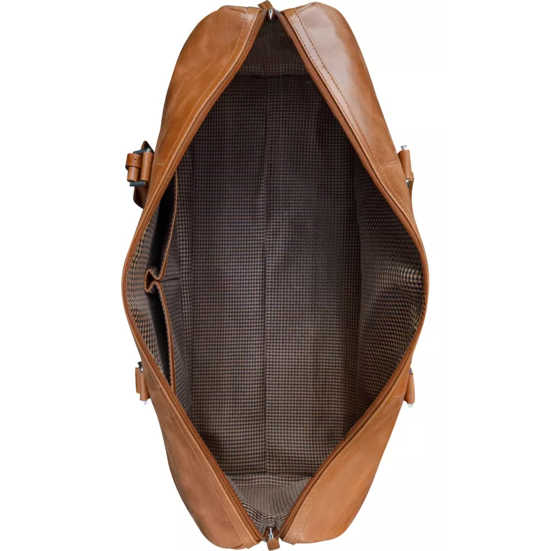 dbramante1928 Kastrup 2 Weekender Bag - marrone, unisex, borsa a mano, cerniera, tasca frontale, India, marrone