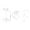Supporto da soffitto per proiettore Multibrackets M Universal 1600-3000 con regolazione fine