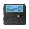 Nastro per etichette Brother BTAG-L33 blu su azzurro 1,2 cm 4 m