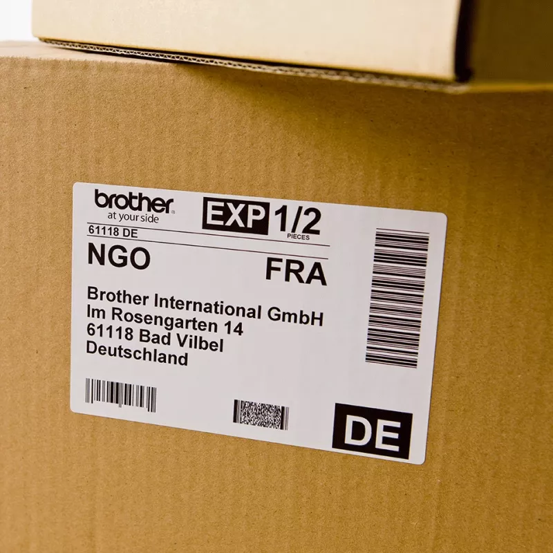 Brother DK-11241 etichetta per stampante bianco
