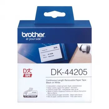 Nastro di carta rimovibile Brother DK44205