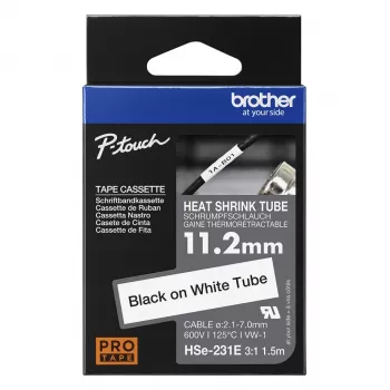 Nastro per stampante Brother HSE-231E nero